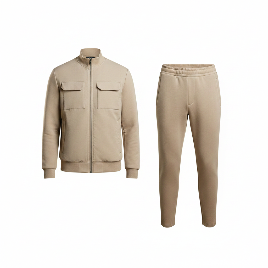 Velluto Set Sand – Front