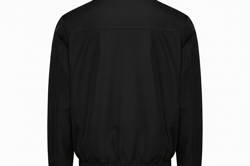 Nérolien Bomber Jacket Zwart – Achterkant