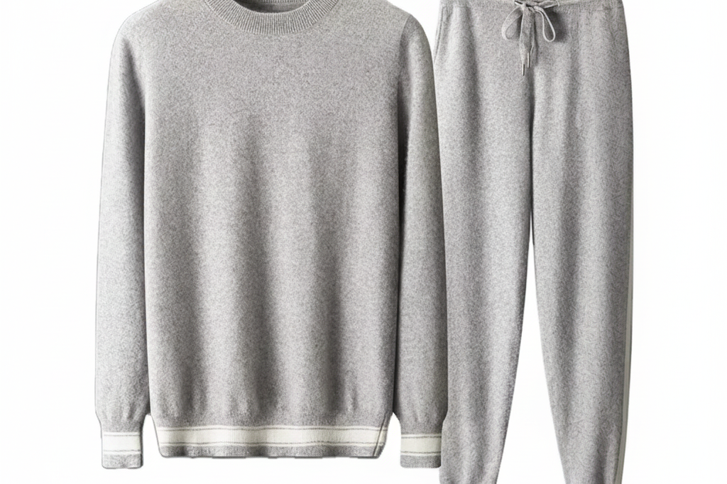 Valenta Cashmere Set Grey - Voorkant