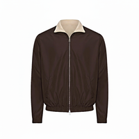 Nérolien Bomber Jacket – Dark Brown